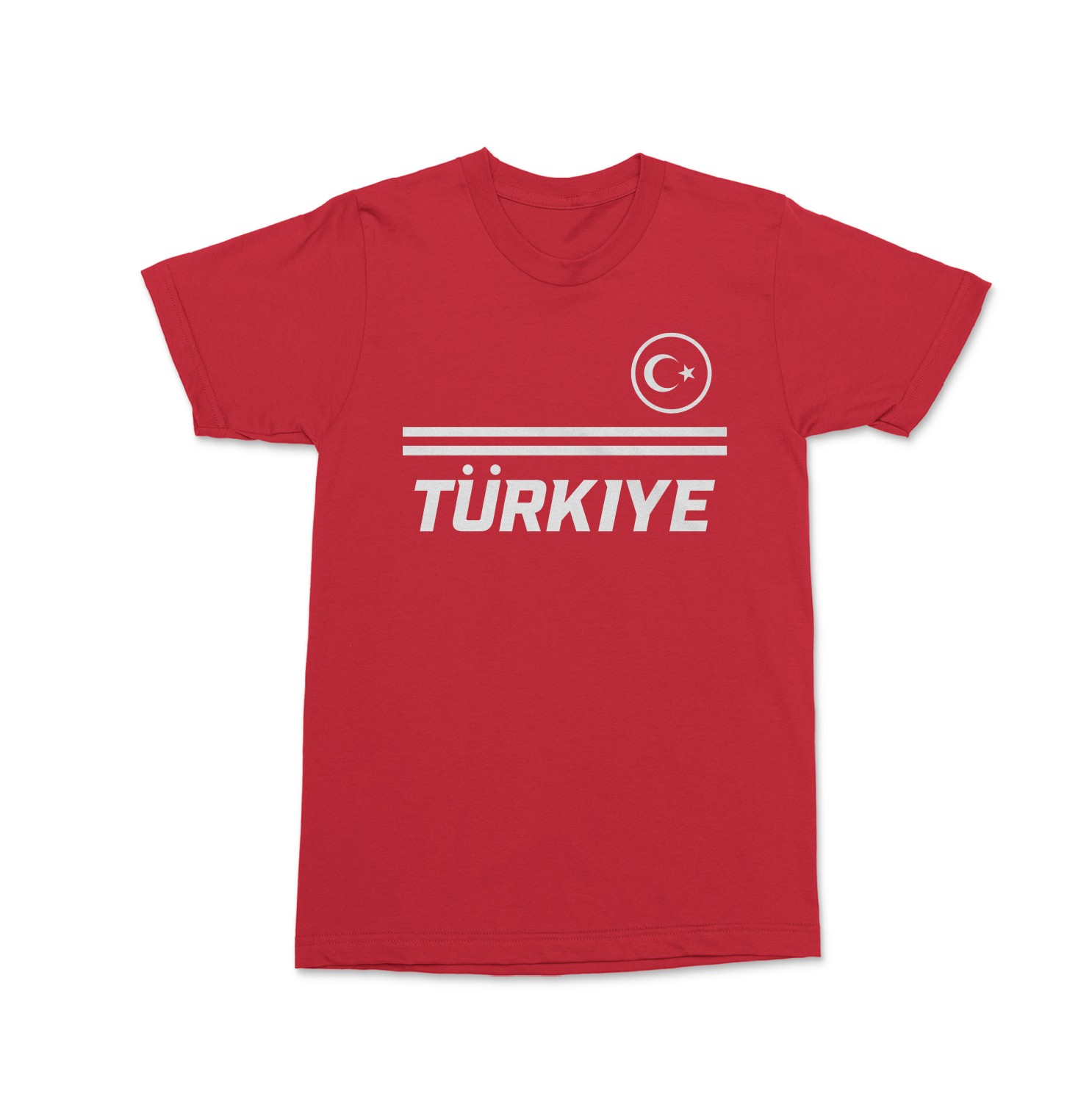 Turkiye Soccer Fans Yildiz 11 Jersey Style Unisex T-Shirt