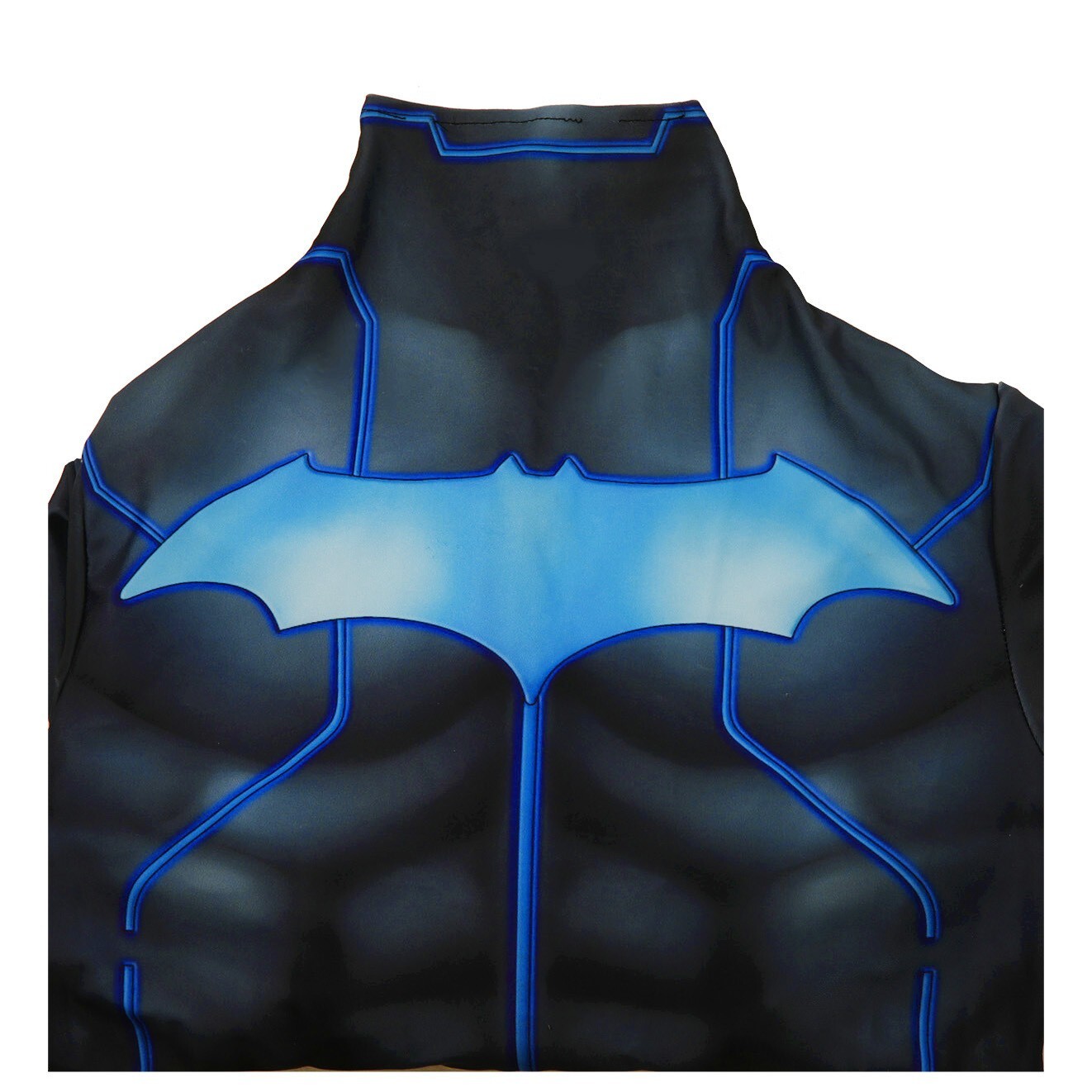 Batman Jumpsuit Cosplay Bodysuit Cloak Costume Adult Kids Halloween Cos Suit