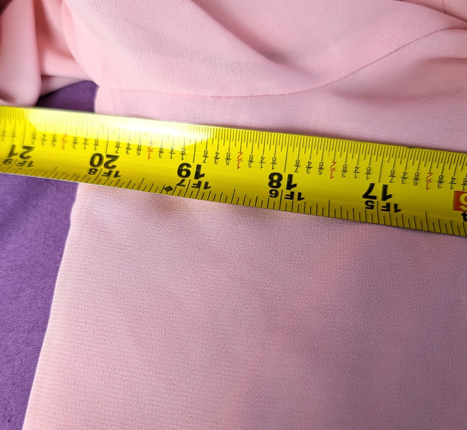 ZENANA Tunic Top L Tie Front Mustard Pink Flowy Flutter Sleeve Lagenlook