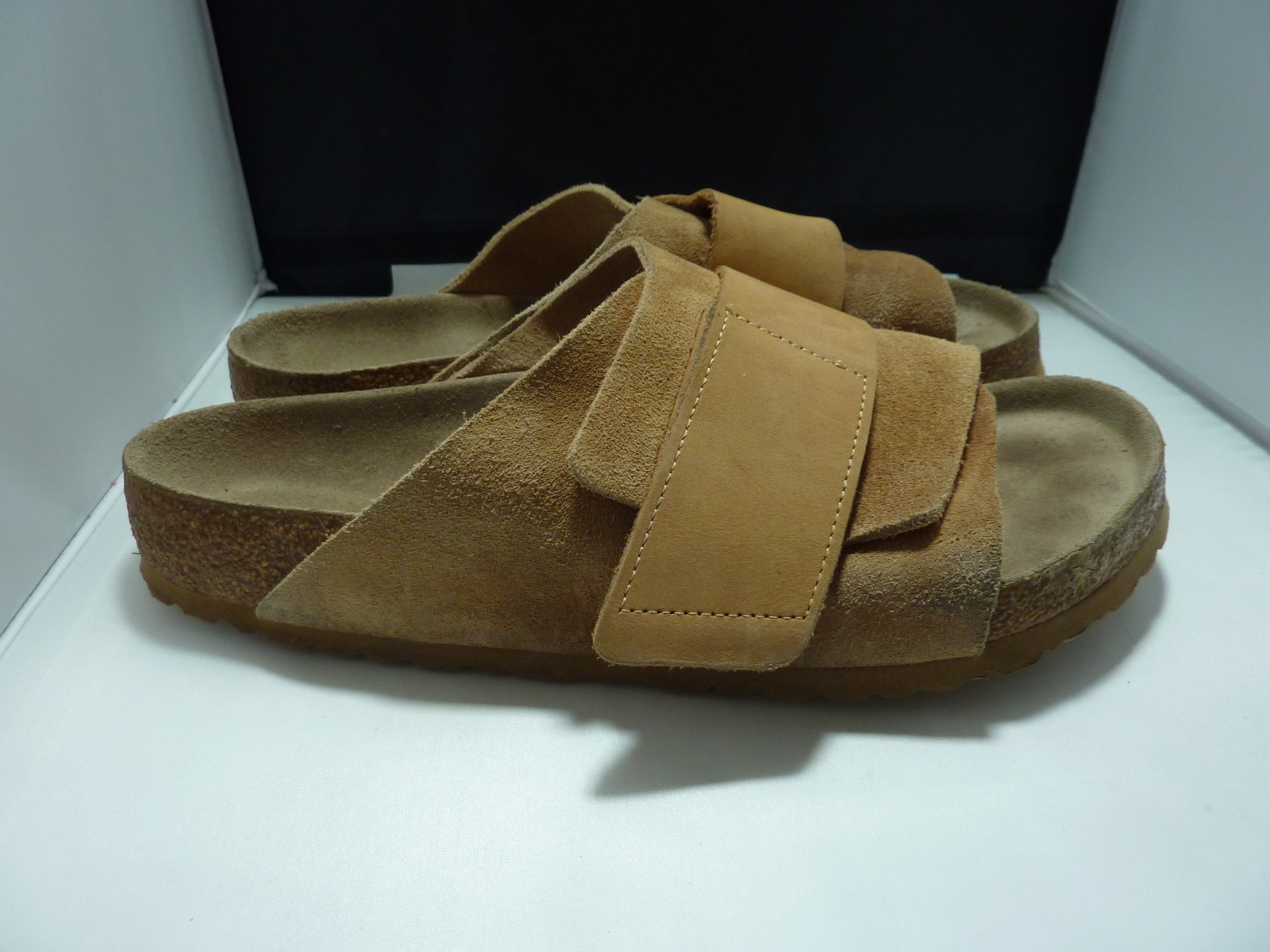 Birkenstock Kyoto Sandals Mens 43 US 10 WHEAT Slide On Made in Germany