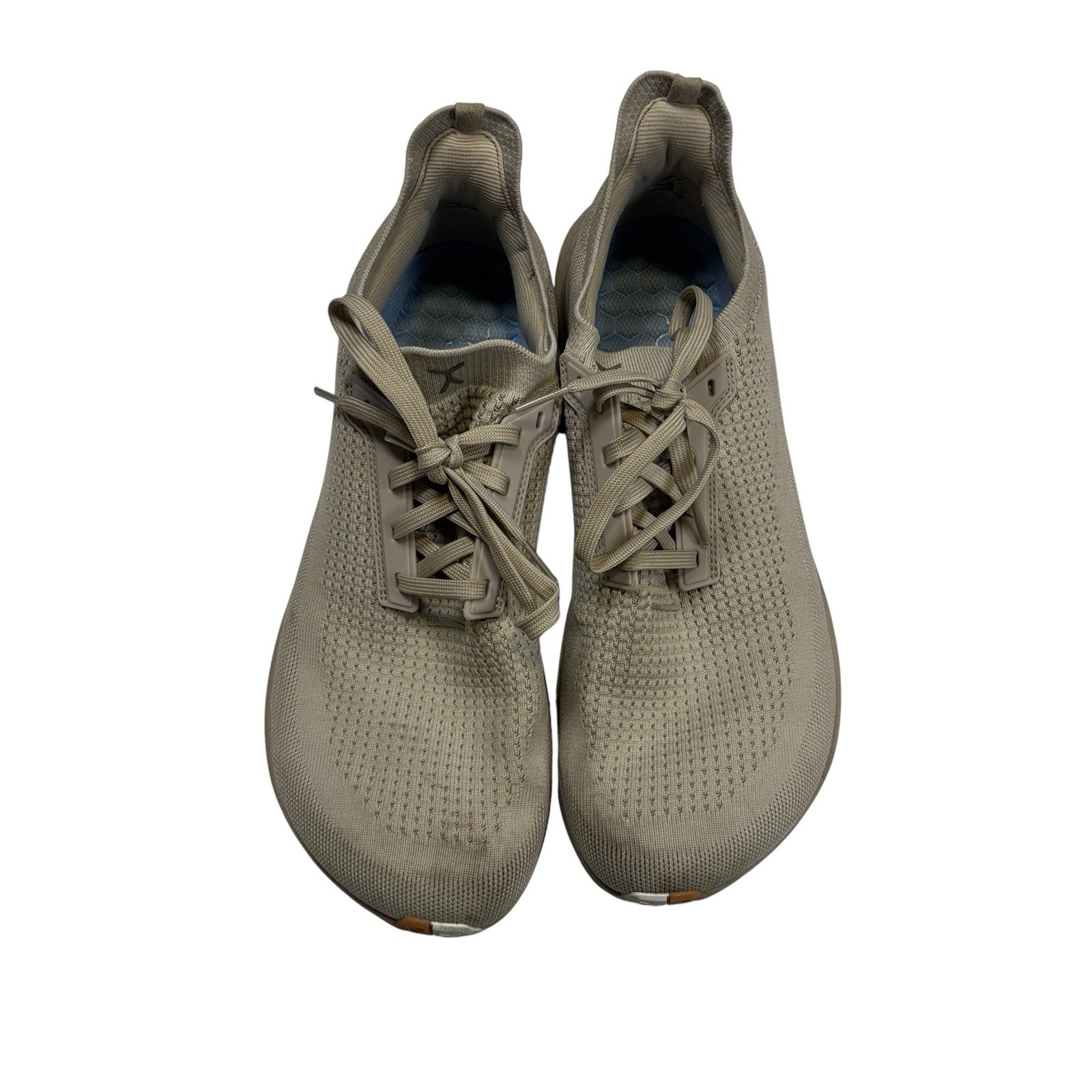 Flux Adapt Runner Men’s Sz 11 Beige Sand Gum Athletic Road Trail Running Shoes