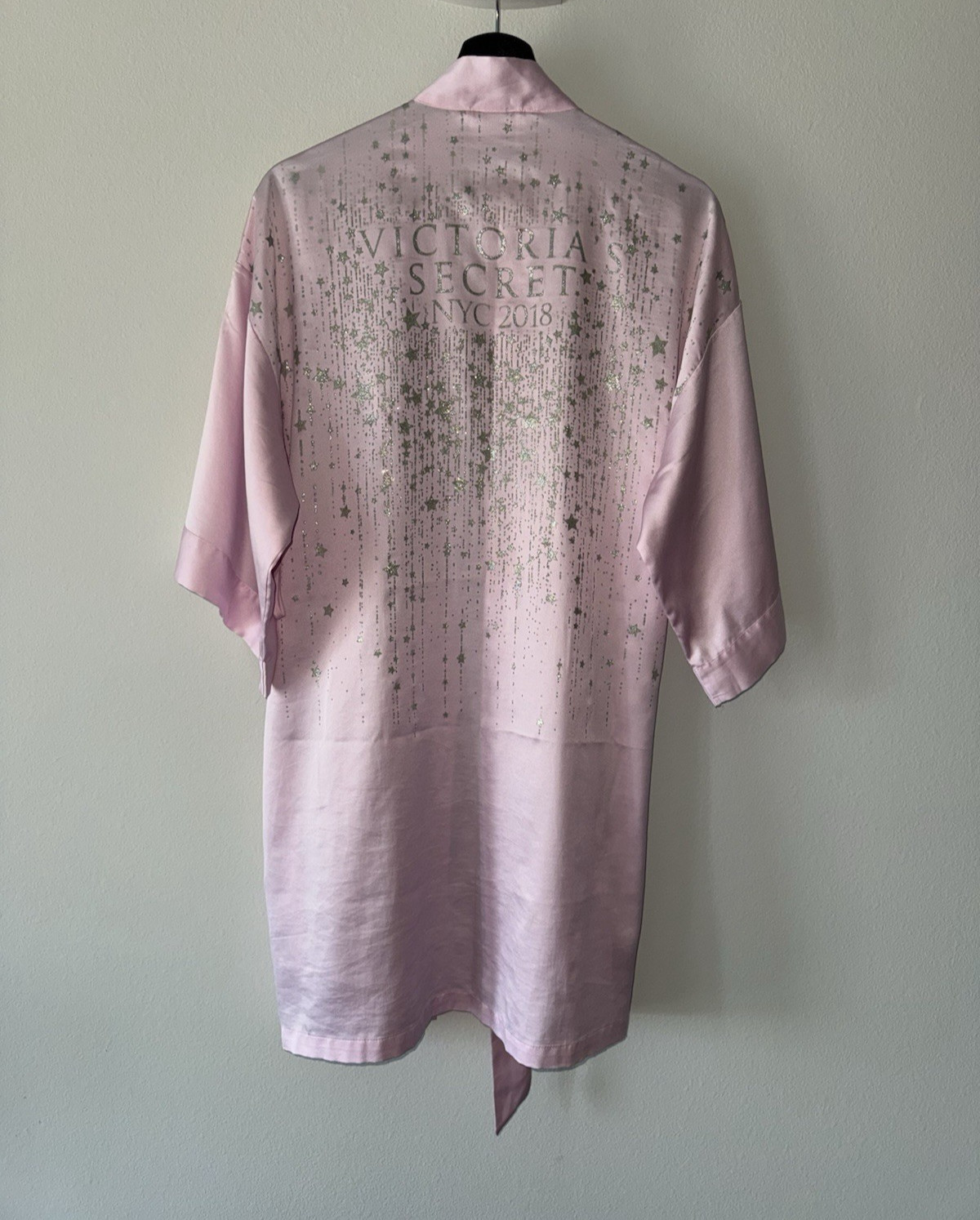 Victoria’s Secret Fashion Show Robe 2018 NYC New York Backstage Pink Rare XS/S