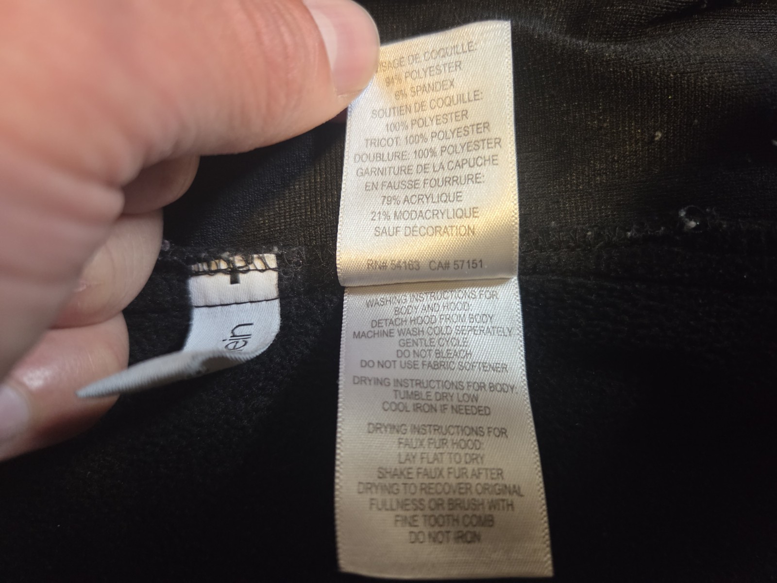 Calvin Klein Womens Coat
