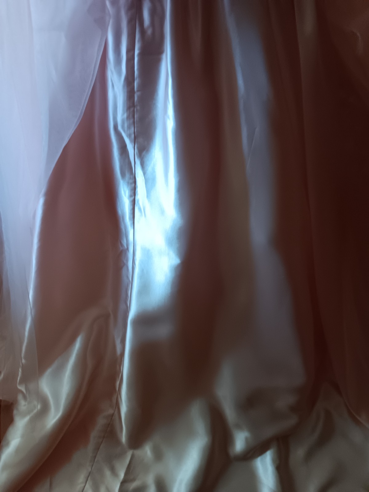 Forever Yours Blush Pink Spaghetti Straps Ball Gown size 12
