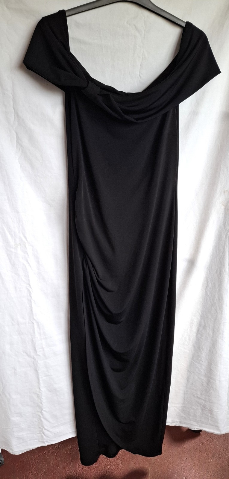 In The Style ~ Long Black Dress ~ Cocktail ~ Party ~ Prom Dress ~ UK Size 14