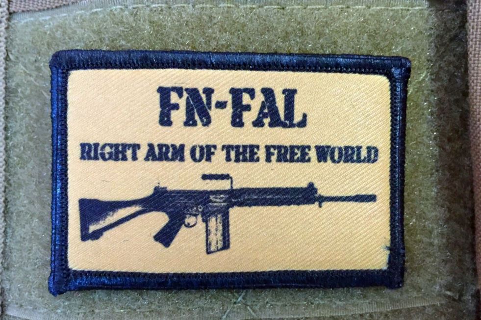 Rhodesian Foreign Legion Morale Patch Military Tactical Army FAL Badge Hook NATO