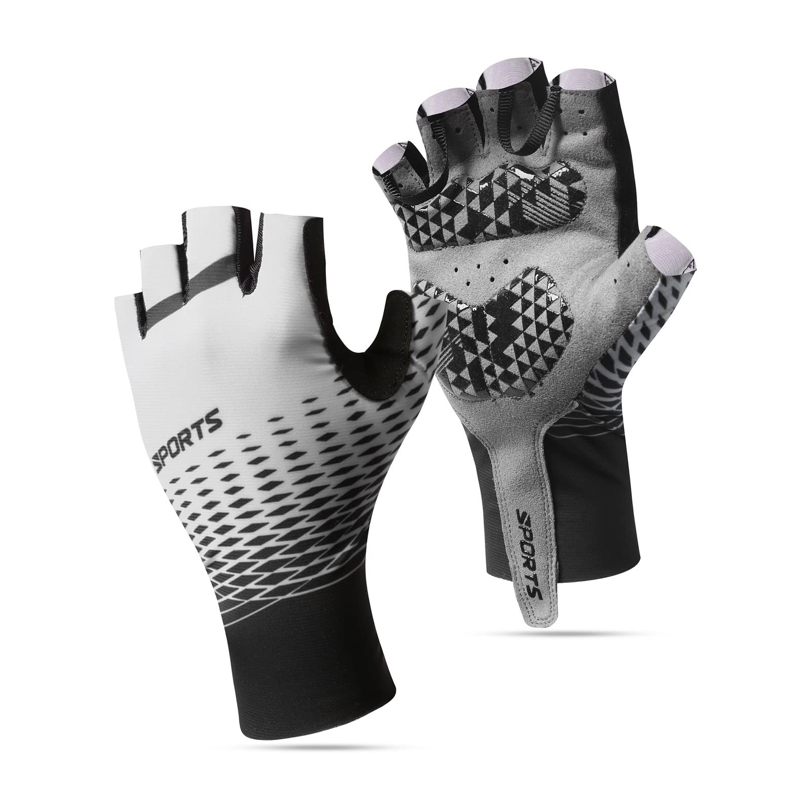 Cycling Gloves – Half Finger MTB Gloves for Men Cycling Mountain Bike Accesso…