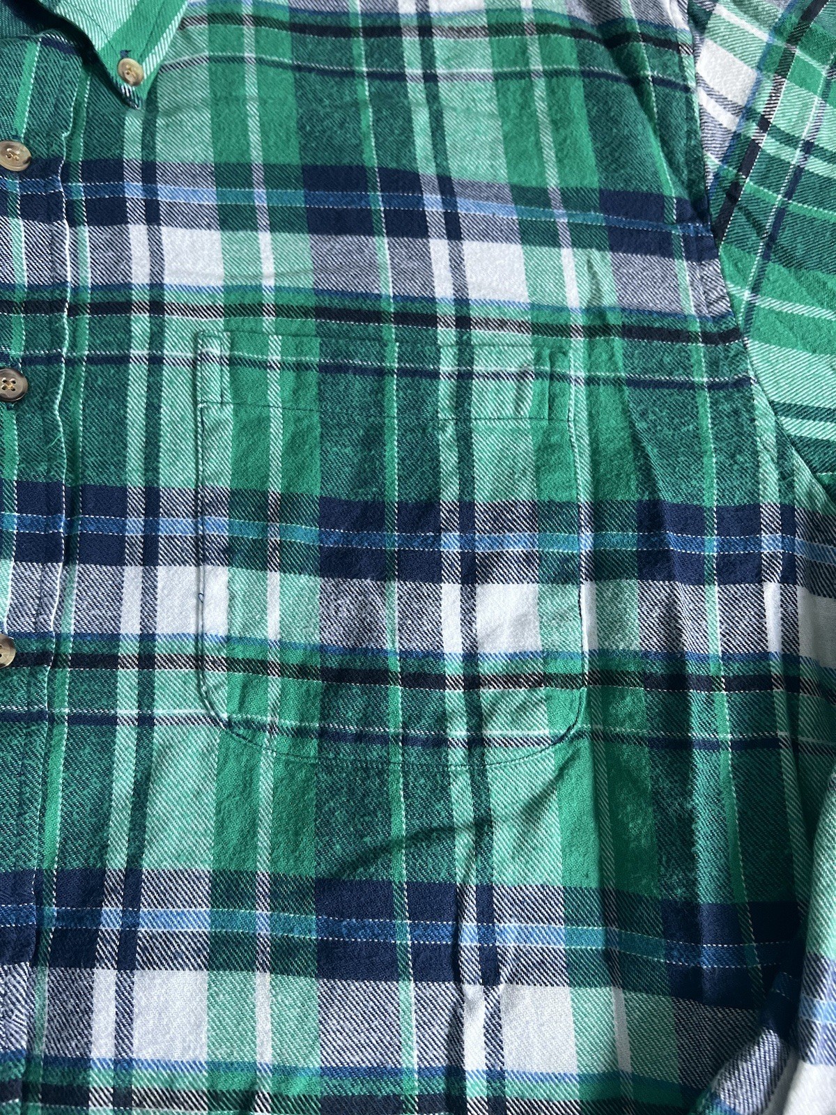 Boca Classics Plaid Flannel Shirt