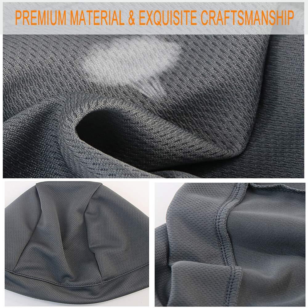 Cooling Dome Skull Cap Breathable Sweat Wicking Helmet Liner Cycling Beanie Hat