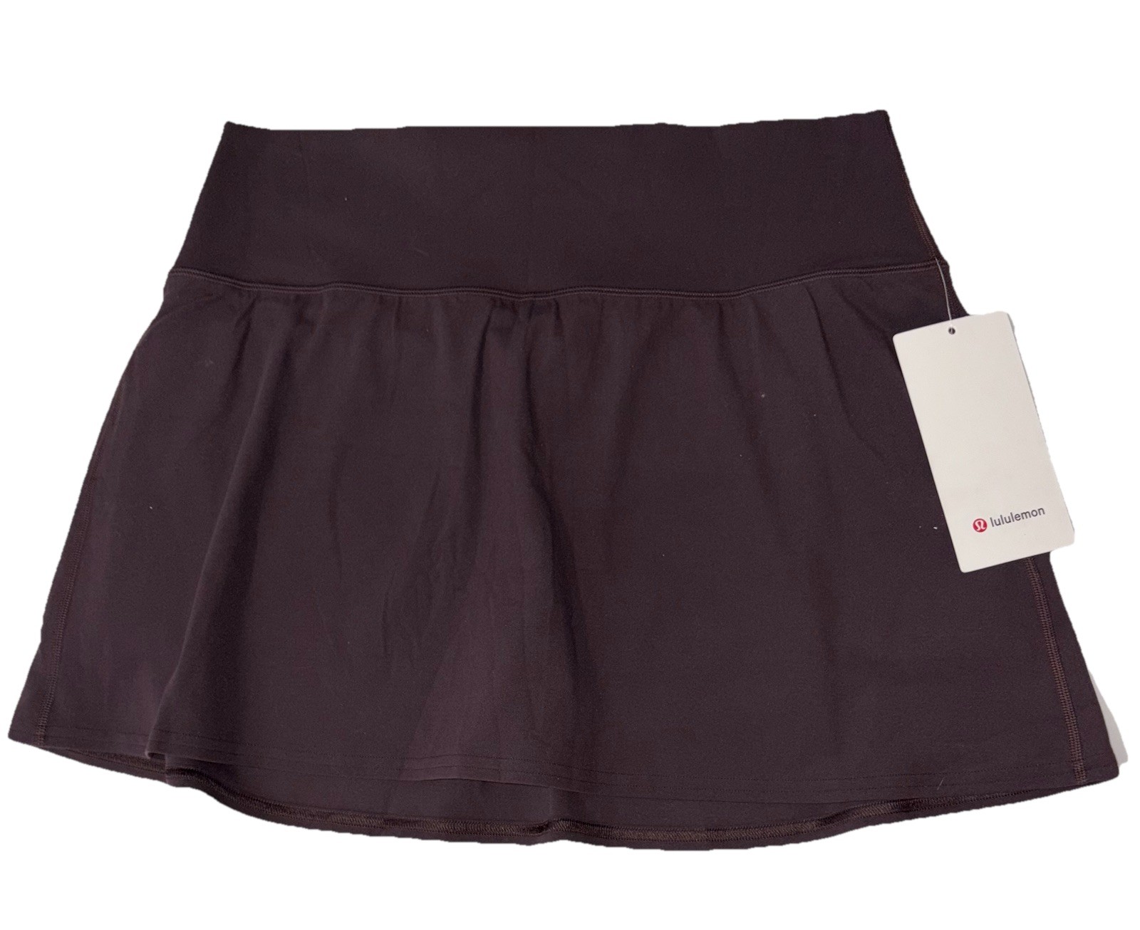 NWT🌟LULULEMON🌟SIZE 14🌟ALIGN HIGH RISE SKIRT🌟LINER W/POCKETS🌟SEQUOIA BROWN