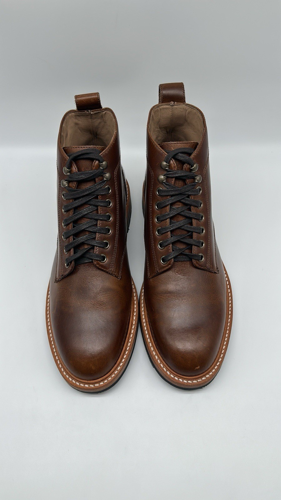 Taylor Stitch Trench Boot in Whiskey Leather Men’s Sz 9.5 D Limited Edition NEW