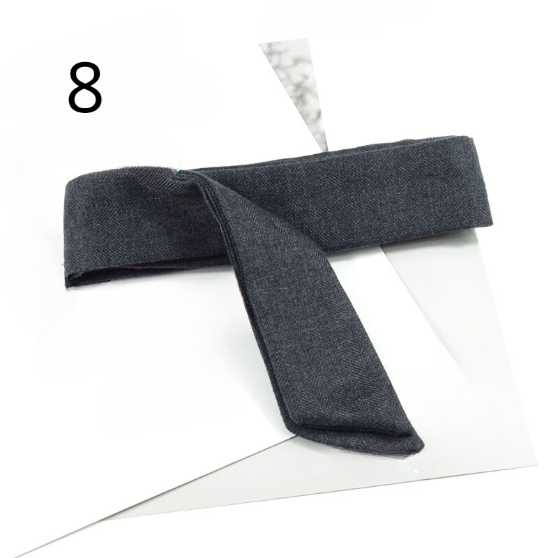 Suit Fabric Waist Belt Sash Scarf Self Tie Lace Up Ribbon Waistband Casual