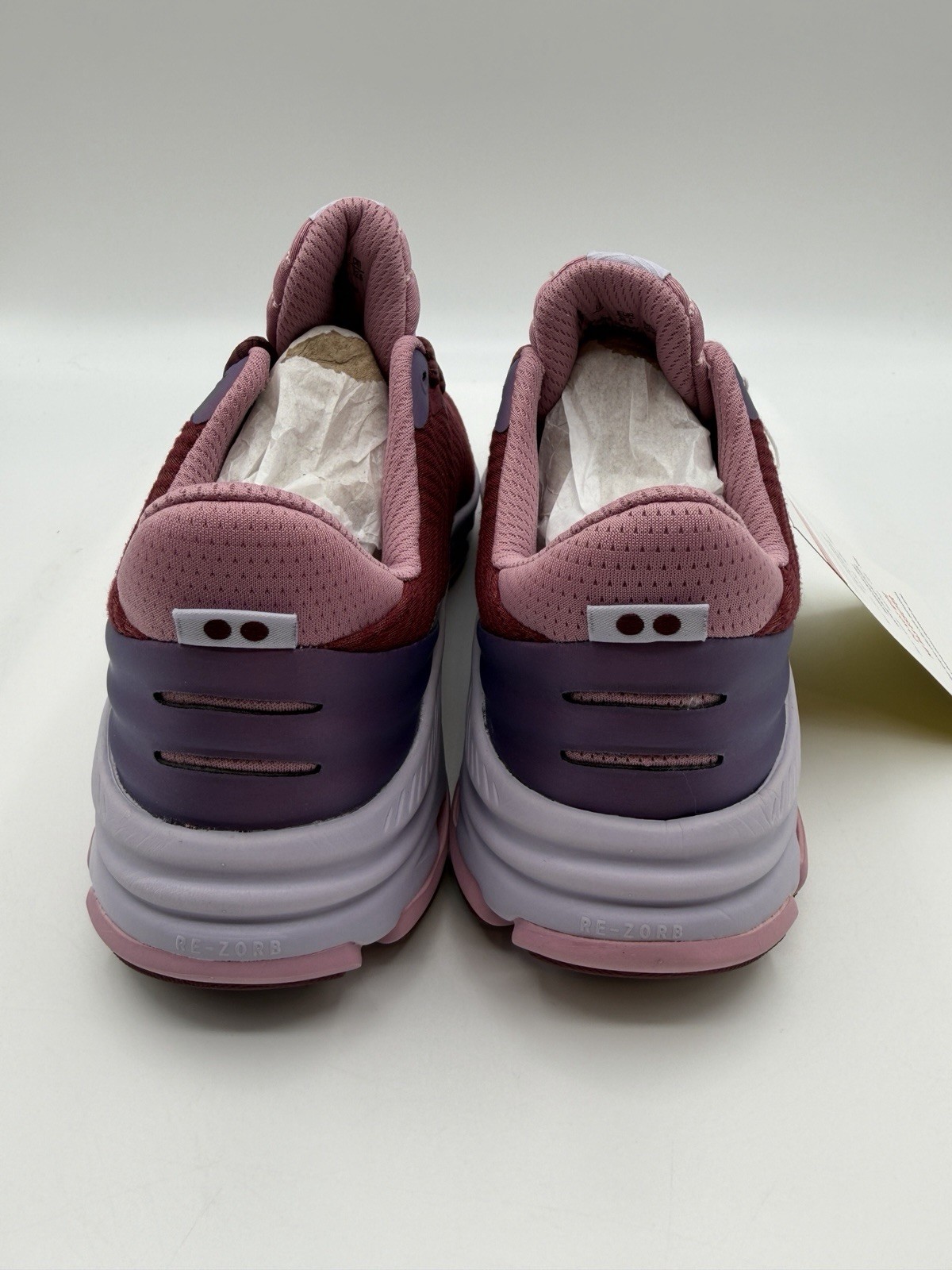 Ryka Devo X Max RS Walking Sneakers, Women’s 5,Pink/Burg. Tonal Metallic/Mesh