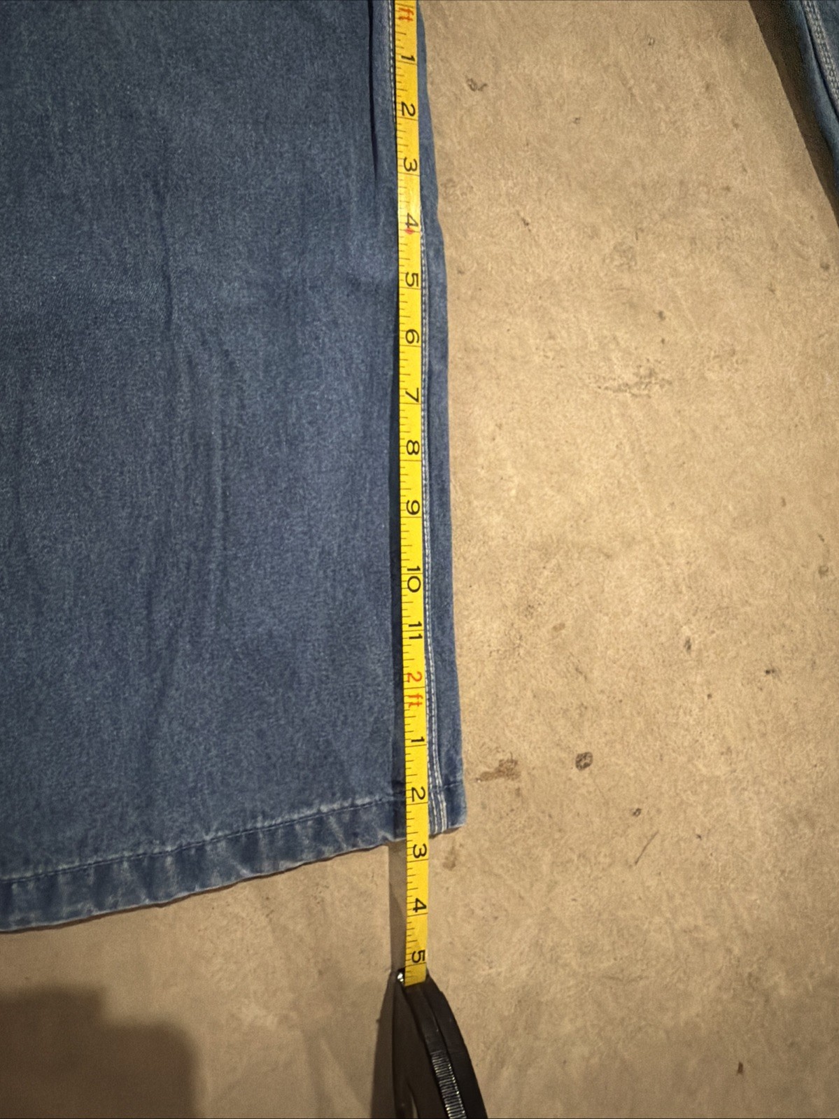 Big Smith Vintage Denim Overalls Worker Size 38×30 Blue Jean Bib Farmer Workwear