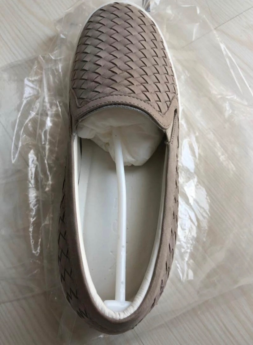 New w/box M Gemi Sz 39.5 EU or 9.5 US Cerchio Nubuck Leather Slip On Sneakers