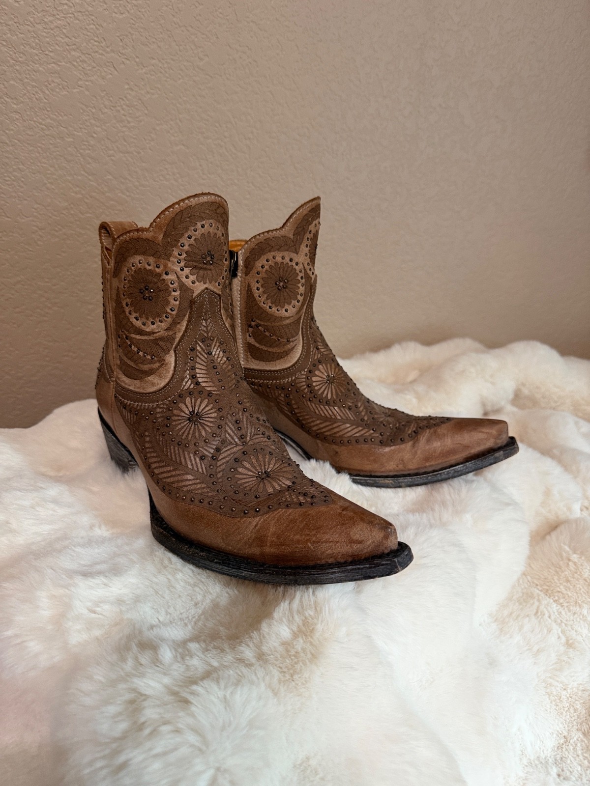 Old Gringo Dion 2775 Studded Boots Size 6.5 – RARE