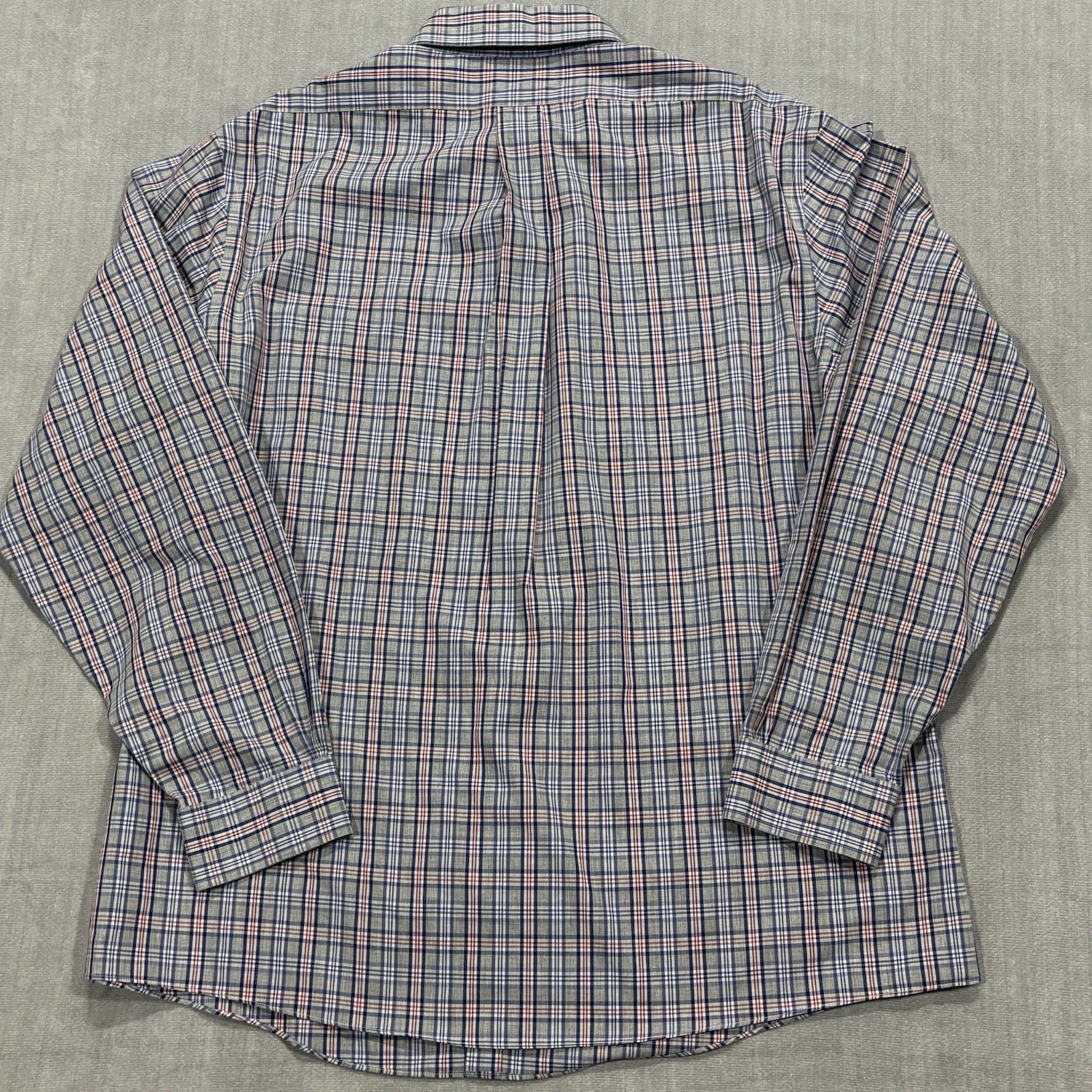 Brooks Brothers Regent Button Down Shirt Mens XL Gray Supima Cotton Non Iron