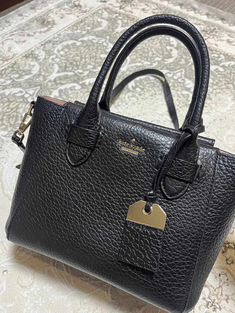 Kate Spade New York leather 2WAY bag black