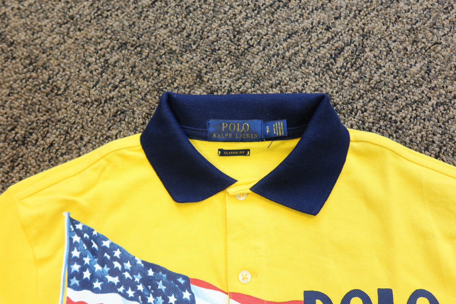 Polo Ralph Lauren Men’s Classic Fit RLPC Championship Games Polo Shirt – SMALL