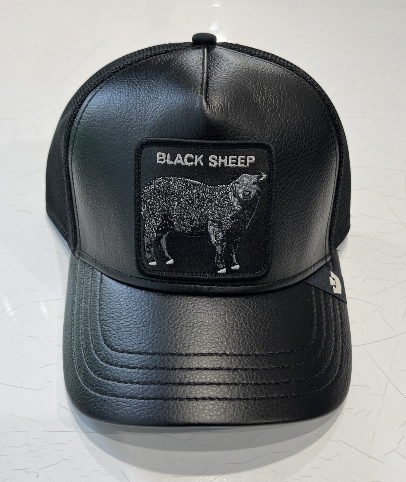 Goorin Bros Faux Leather Sheep Trucker Hat – New W/Tag- Spring ‘26 Collection