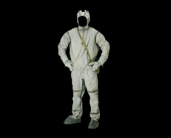 Chernobyl Soviet Russian Army USSR Suit L-1 Chemica NBC Waterproof, Original