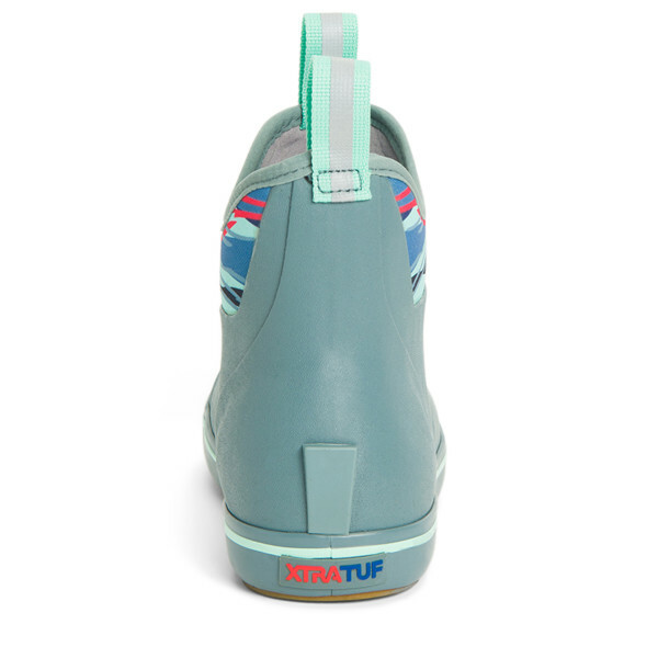 Xtratuf Women’s 6 Inch Ankle Deck Boot – Trooper Blue/Beach Glass