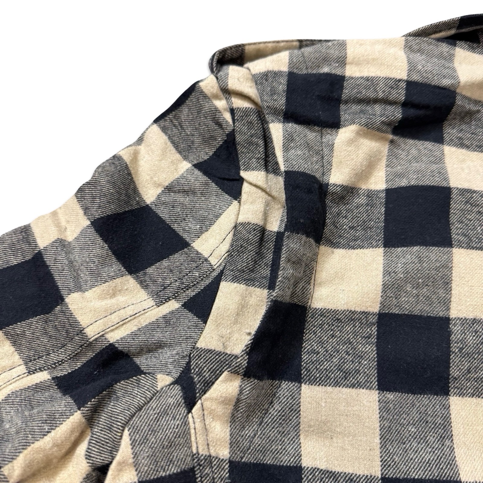 TRIPP UNISEX FLANNEL QUILTED MOTORCYCLE ROCK MOTO BIKER PUNK COAT JACKET FL7545M