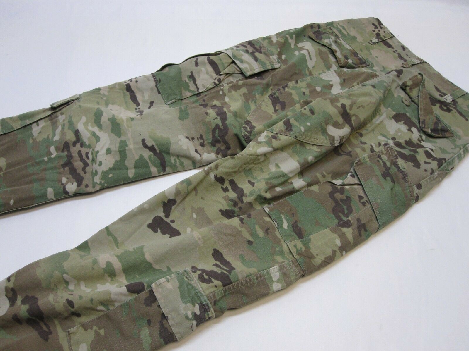 USGI ARMY ISSUE SCORPION ACU OCP COMBAT UNIFORM PANTS 50/50 COTTON/NYLON BOTTOMS