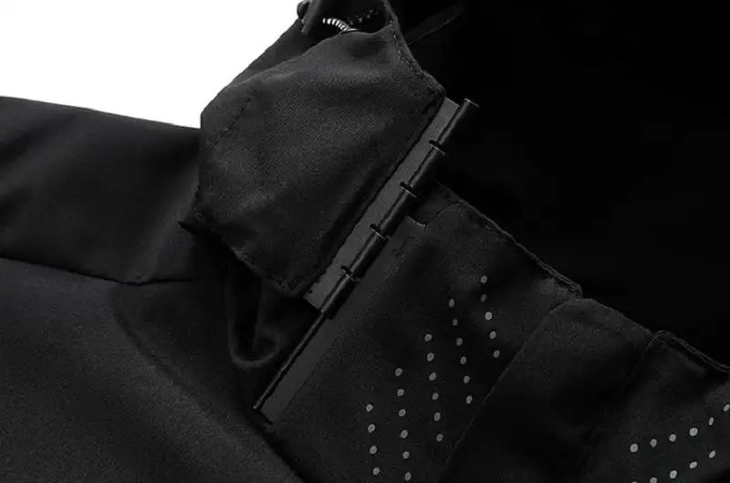 Men’s Waterproof Rain Jacket — Lightweight Hooded Windproof Outdoor Coat