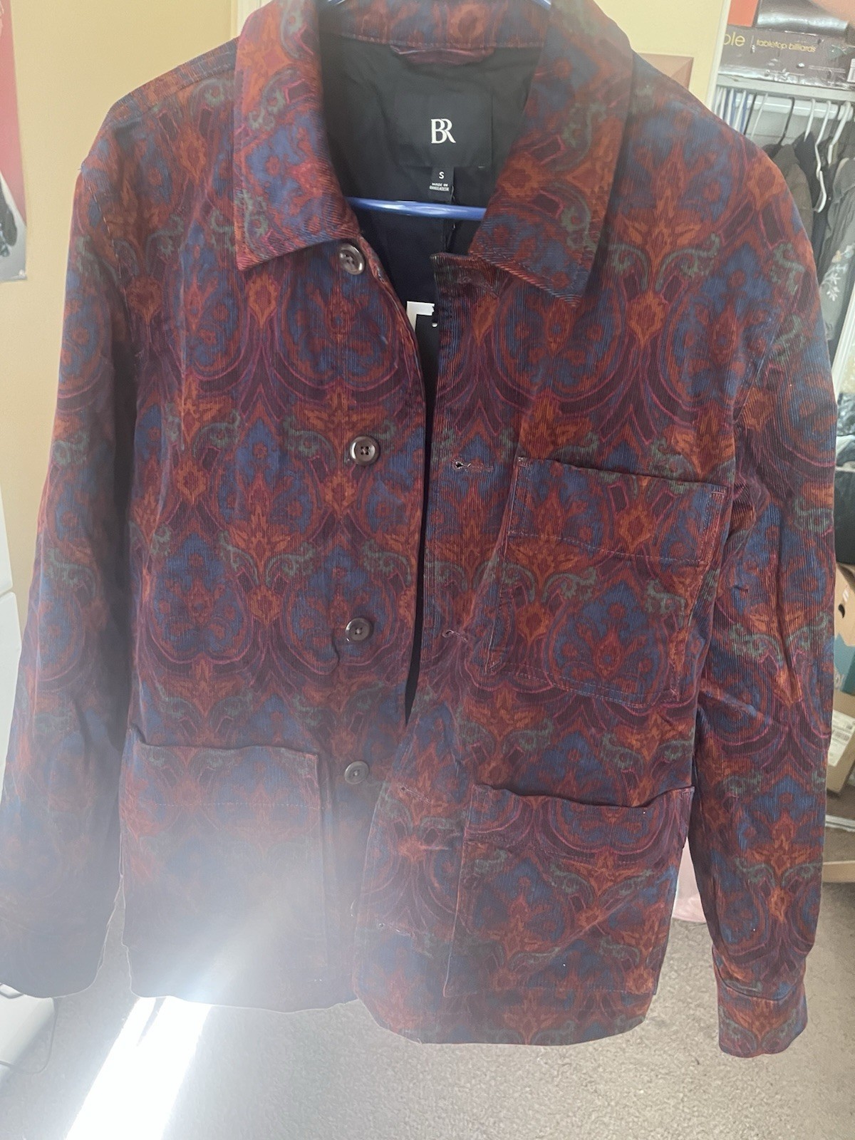Banana Republic men’s Rodrigo corduroy chore coat