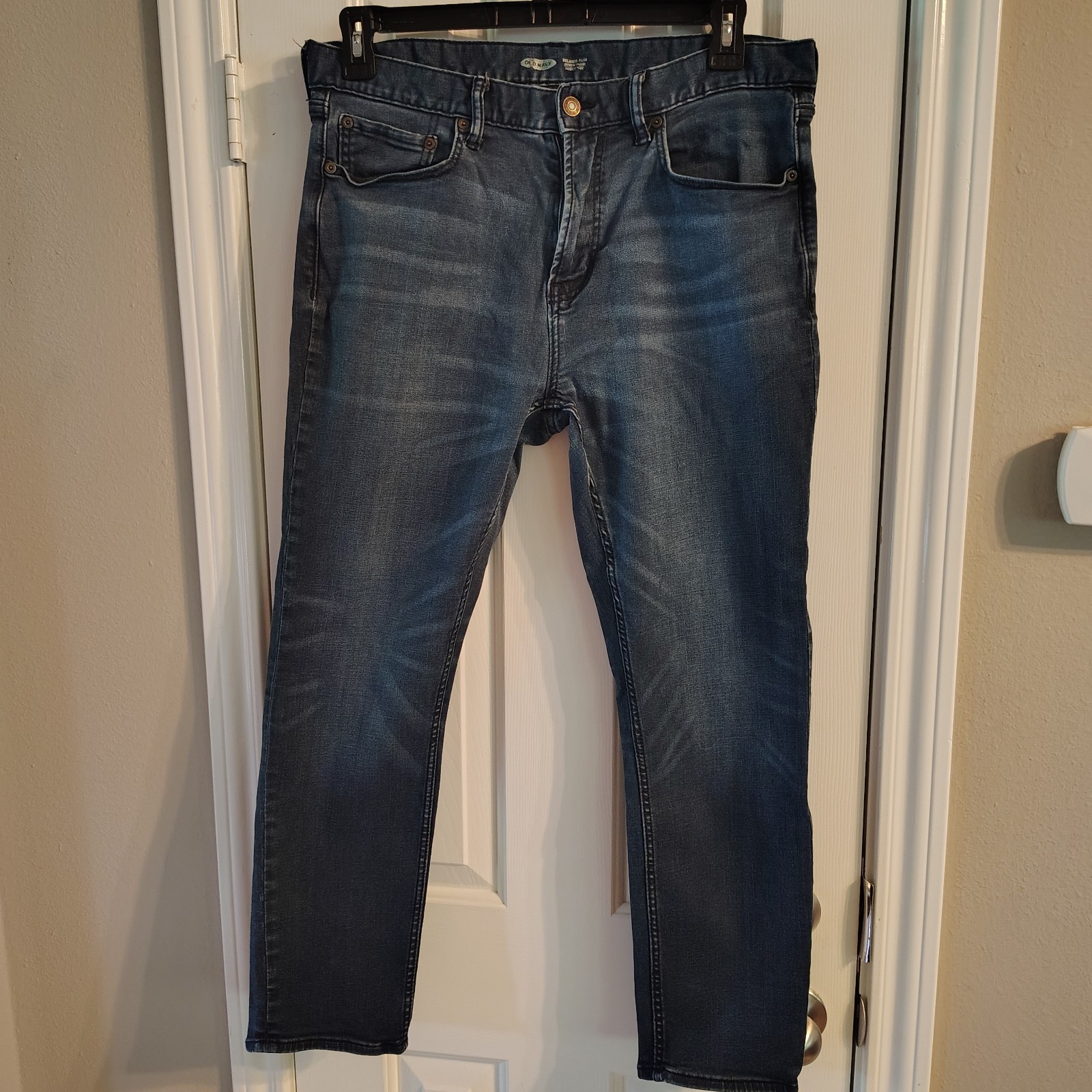 Old Navy Relaxed Slim Fit Denim Jeans Size 36×30