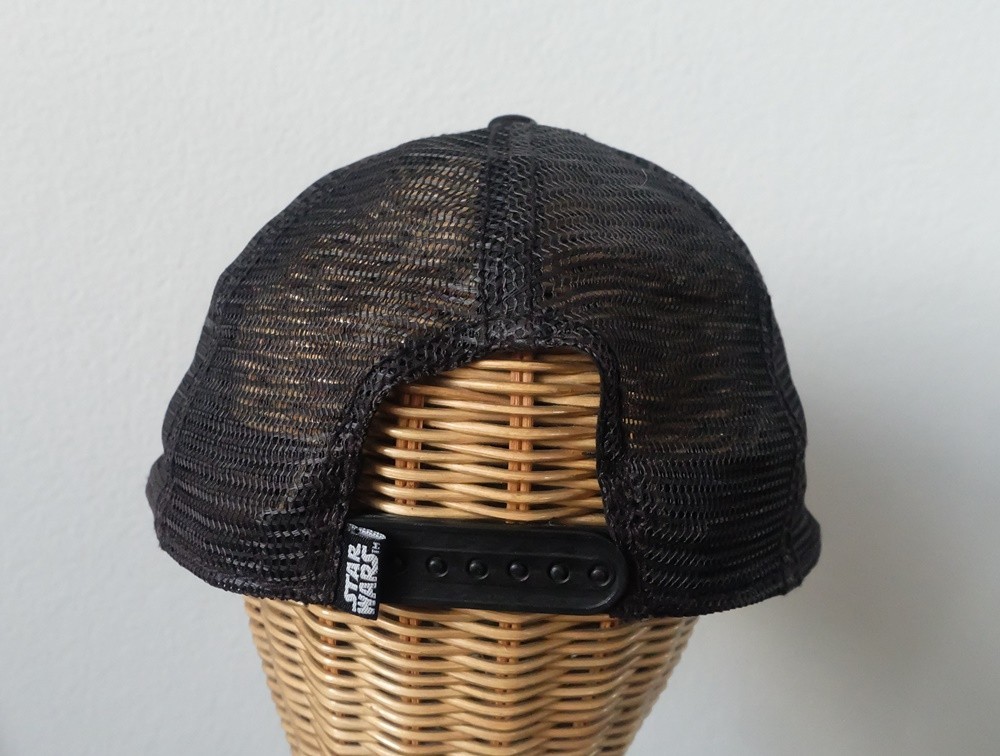 Star Wars Trucker Hat Midnight Black High Detail Graphic Sci-Fi Movie Cap