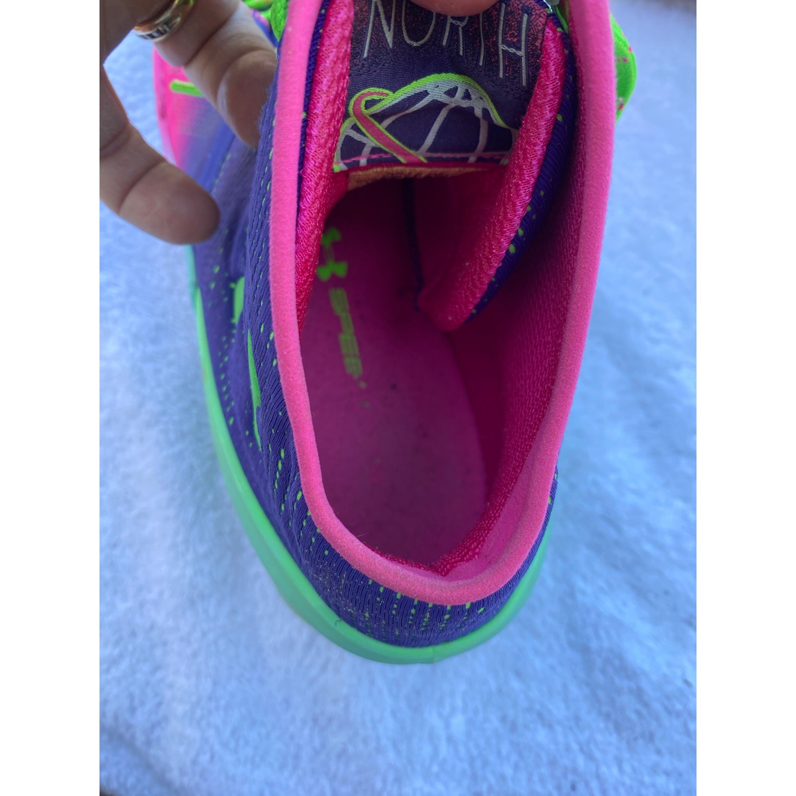 Under Armour Curry 2 Retro “Northern Lights” Basketball Shoes – Men’s 10.5