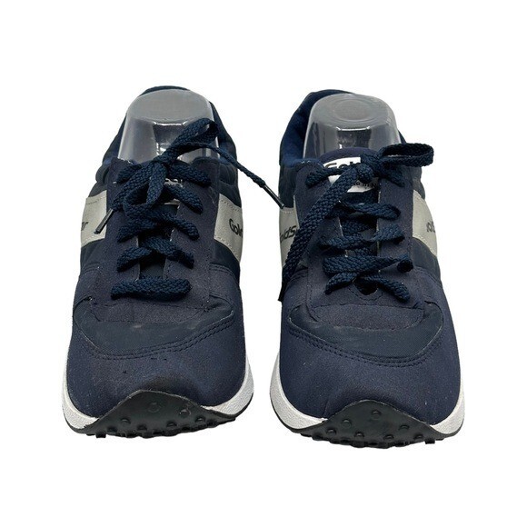 Goldstar Shoes Men’s 7 US 6 UK Vintage Sneakers Retro Blue Leather Rubber Spikes
