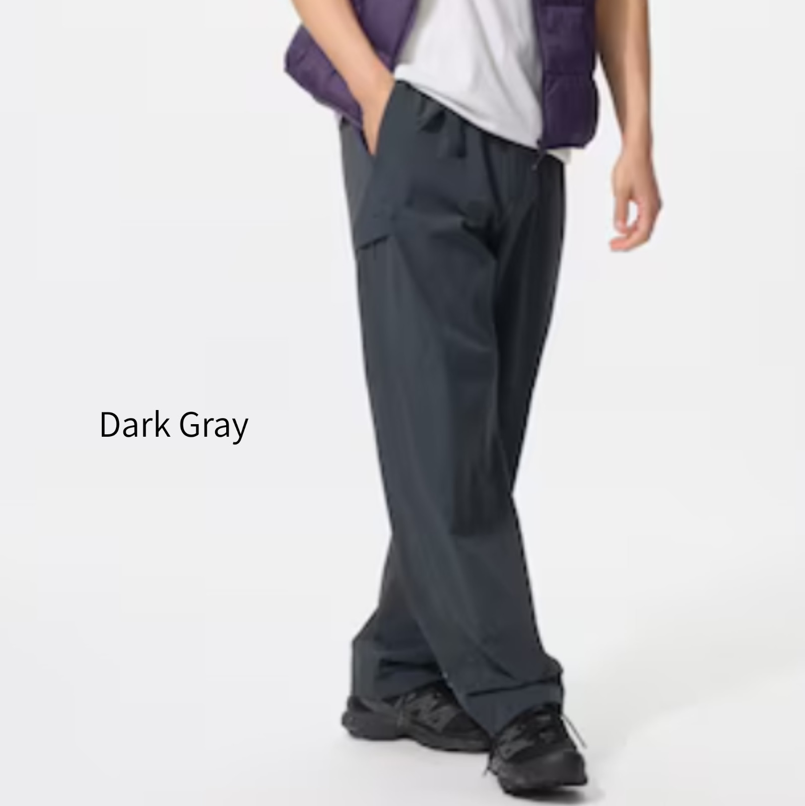 UNIQLO Geared Pants Black Gray Brown Beige Stretch Tapered Men UNISEX New Japan