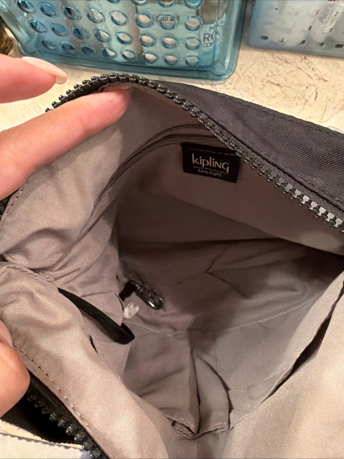 Kipling Crossbody Adjustable Bag Black