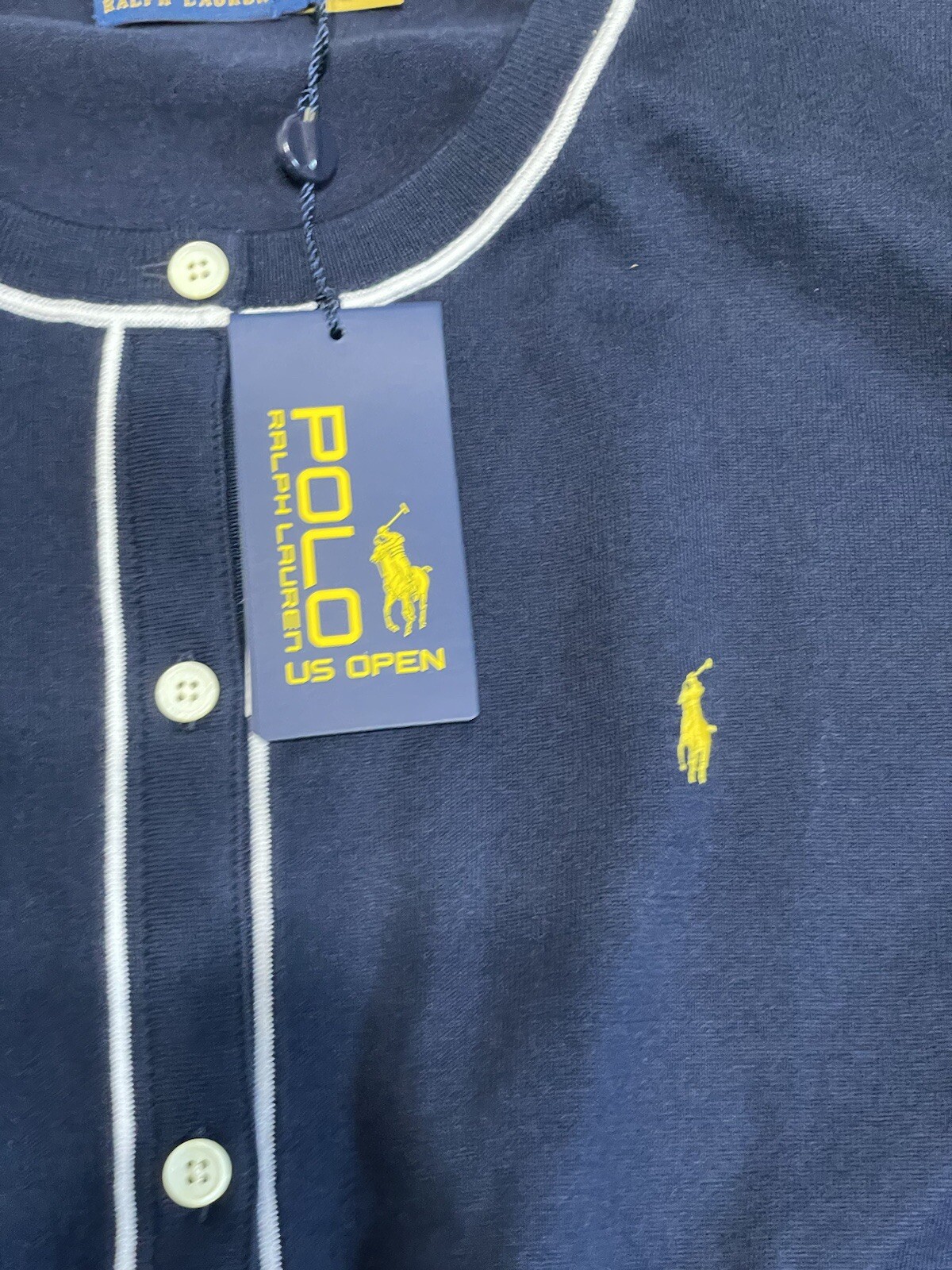 Polo Ralph Lauren US Open Tennis Cardigan Sweater Women’s Size XS NWT MSRP $128