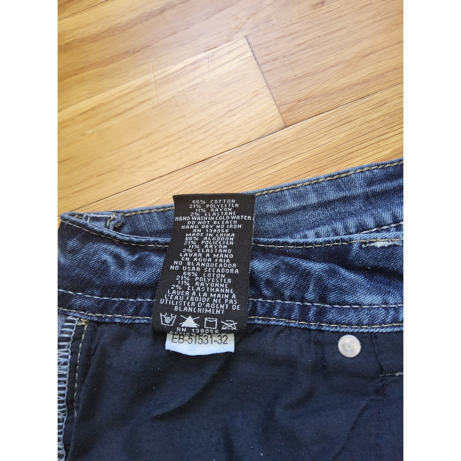 Grace in LA Bootcut Jeans Embellished Back Pockets Denim