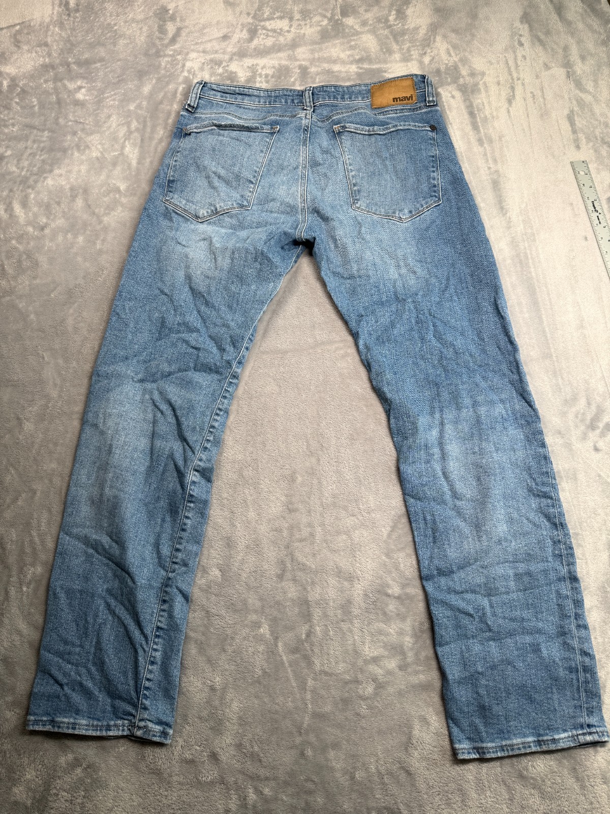 Mavi Jeans Mens 34×32 Blue Denim Mid Rise Straight Leg All Day Comfort Classic