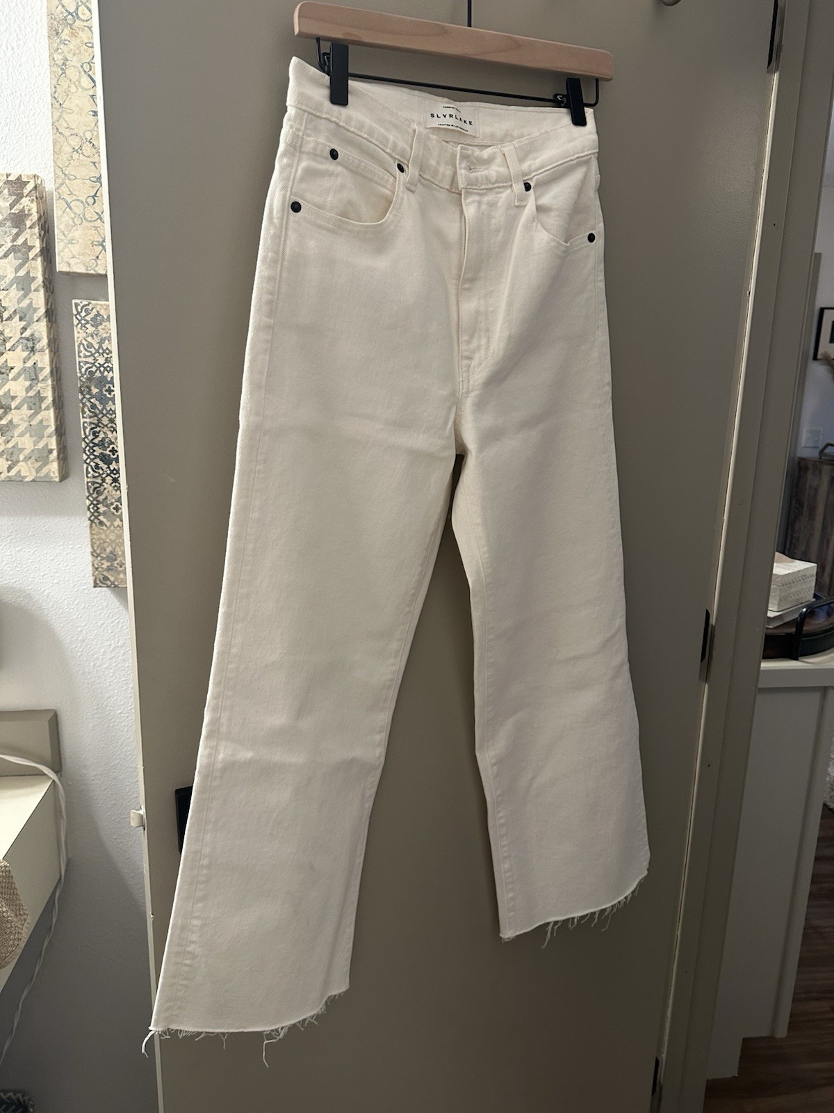 slvrlake jeans 26 Grace Crop