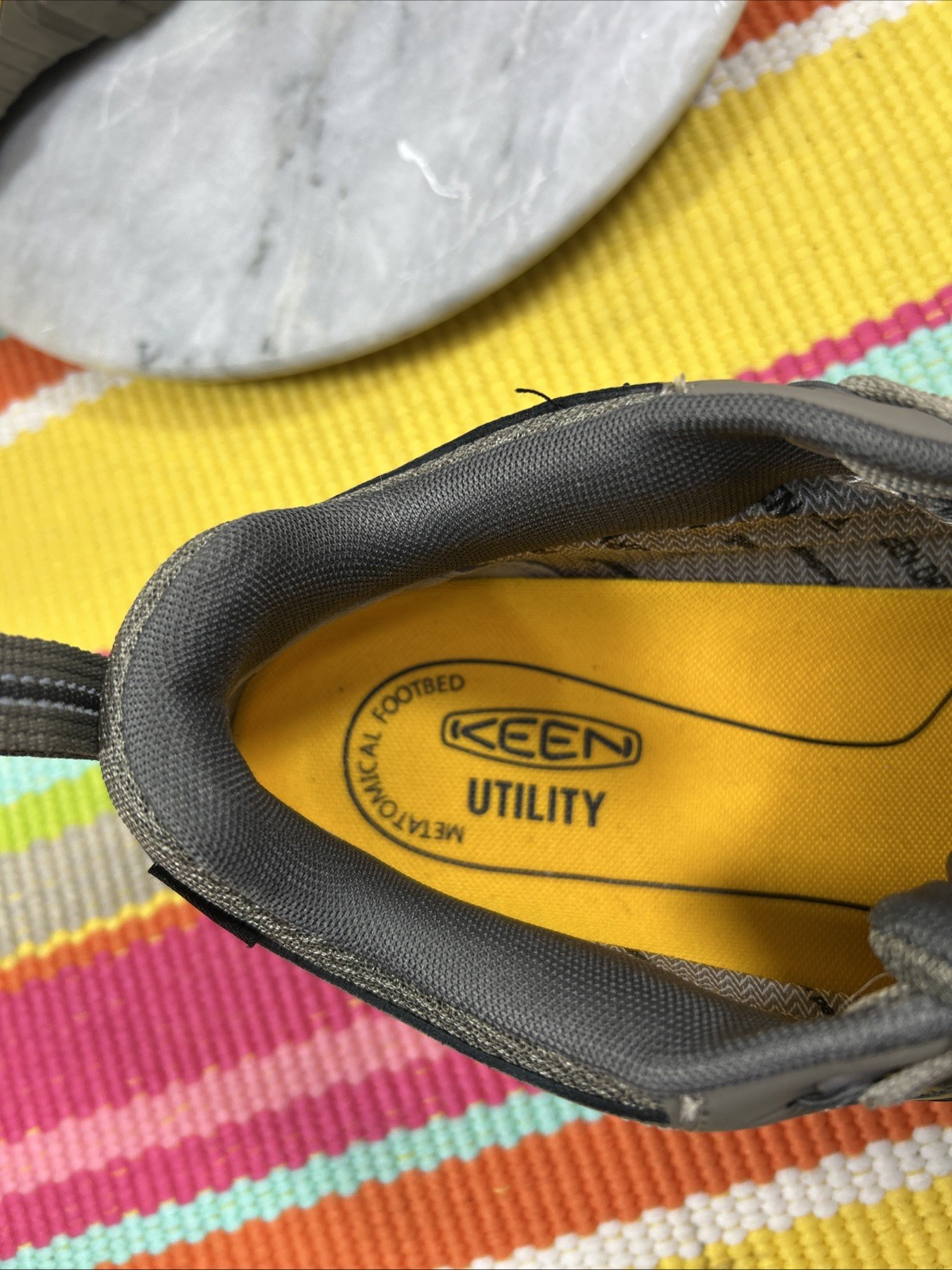 KEEN Utility Reno KBF Waterproof Carbon Fiber Work Shoes Men’s EU 44.5 US 11 D