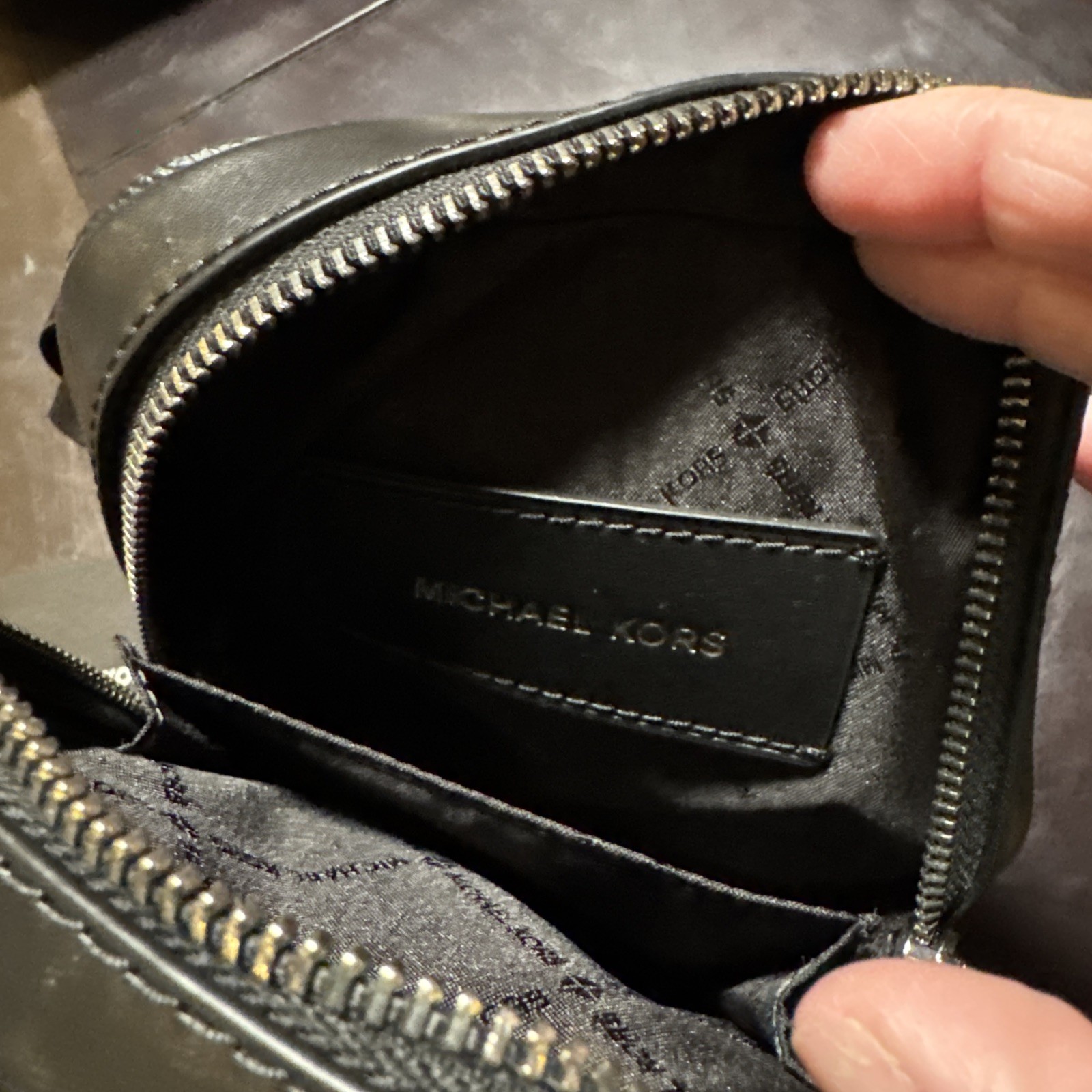 Michael Kors Cooper Men Medium Logo Crossbody Fanny Pack Waist Bag Variation