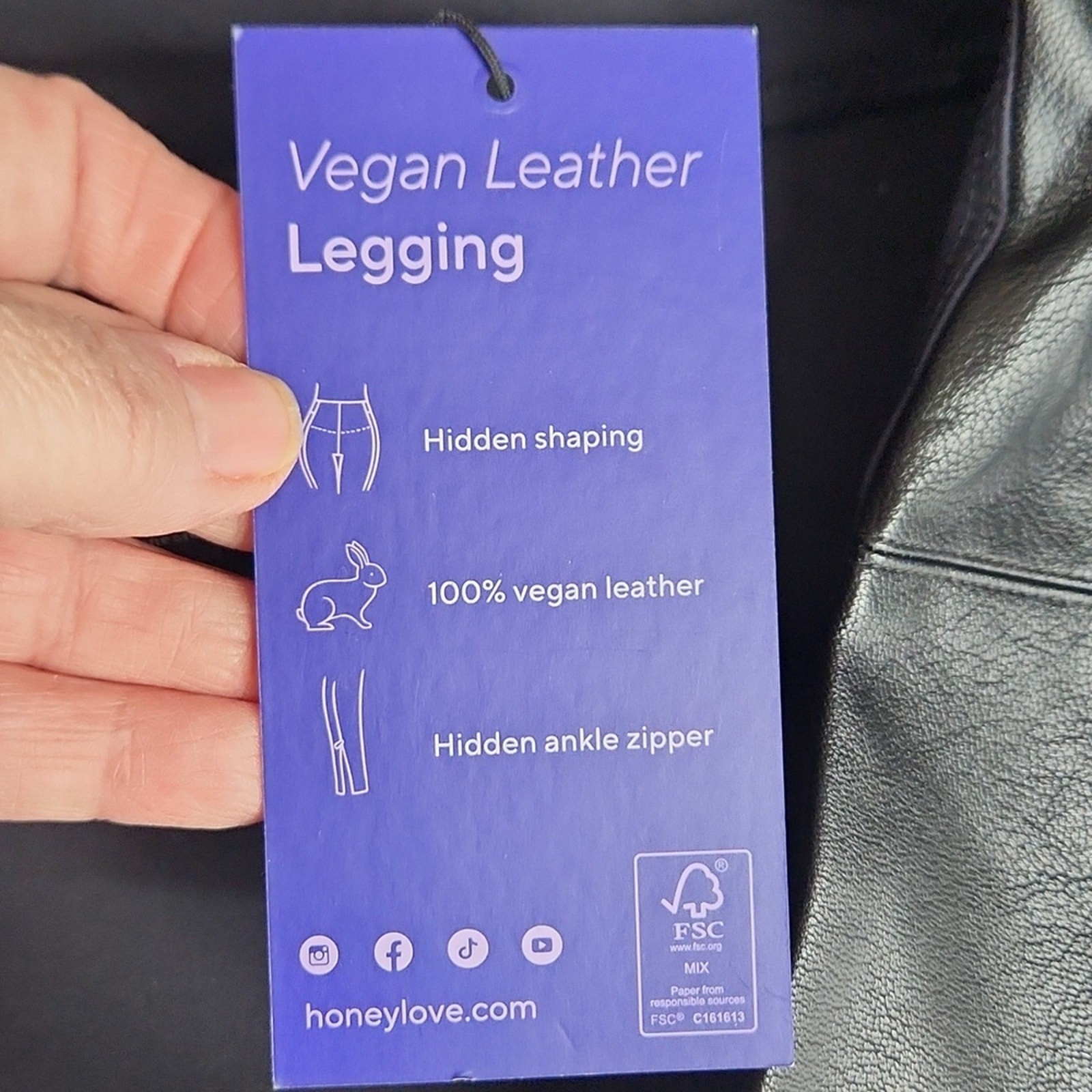 Honeylove Just Like Leather Legging
