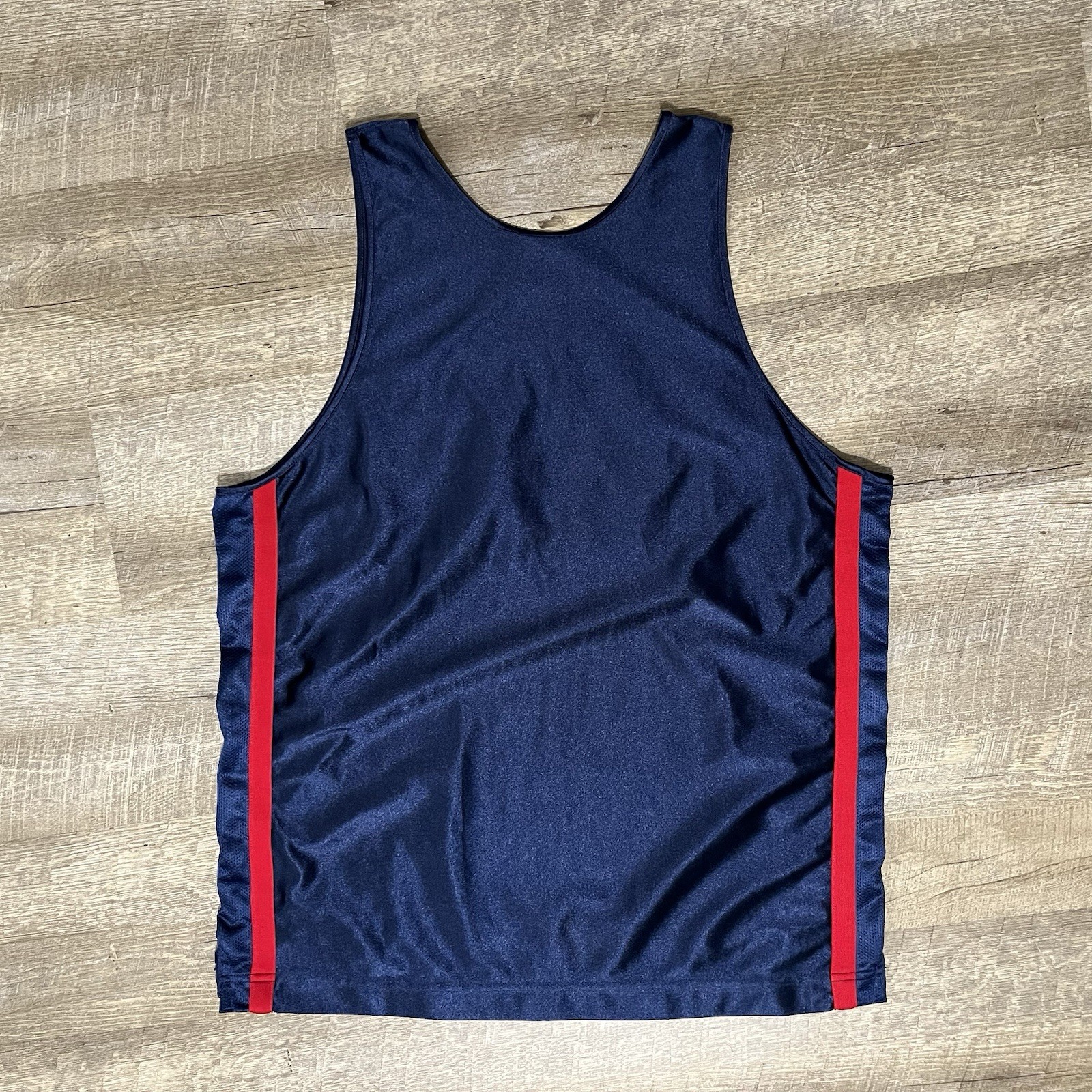 Vintage Nike Basketball Jersey Men’s L Y2K Embroidered Dazzle Silky Shiny