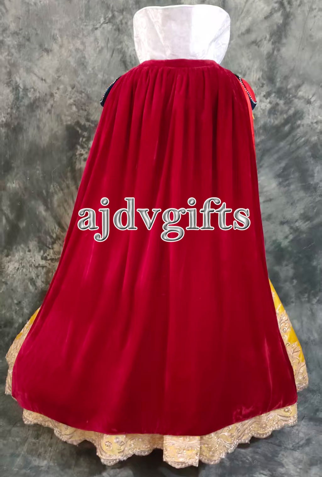 Snow White Inspired Princess Dress for Women & Girls – Handmade Cosplay Costume