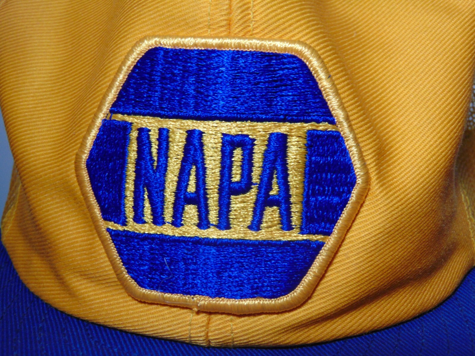 NOS NEW 1980s VINTAGE NAPA PATCH SNAPBACK TRUCKER HAT CAP Louisville Mfg Co USA