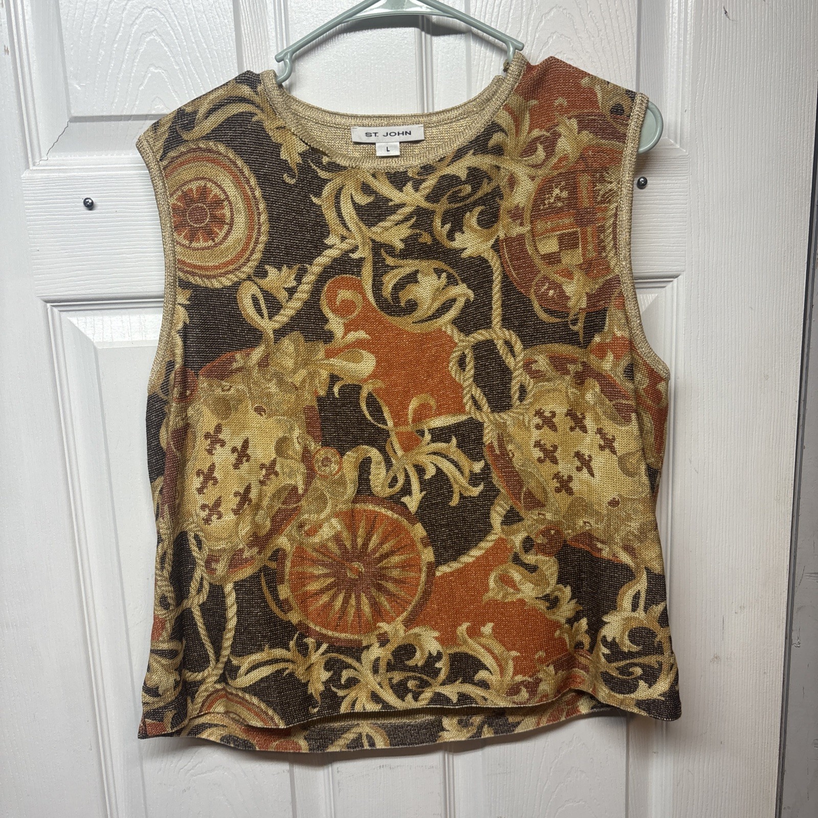 St John Sleevless Knot Top
