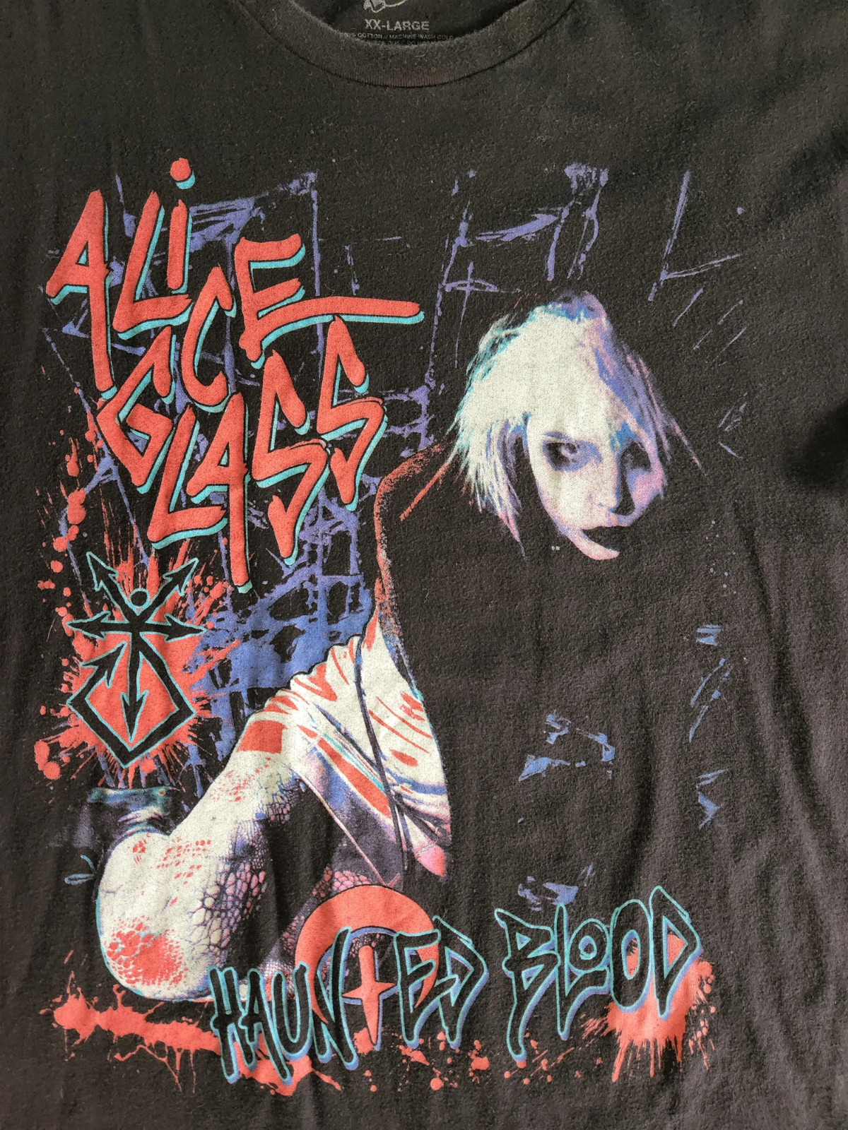 Vintage Alice Glass Haunted Blood cotton Shirt Unisex Concert S to 5XL TU128