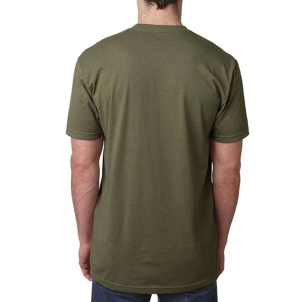 The Next Level Men’s T-Shirt Cotton Blend Casual Crew Neck Premium Tee N6210