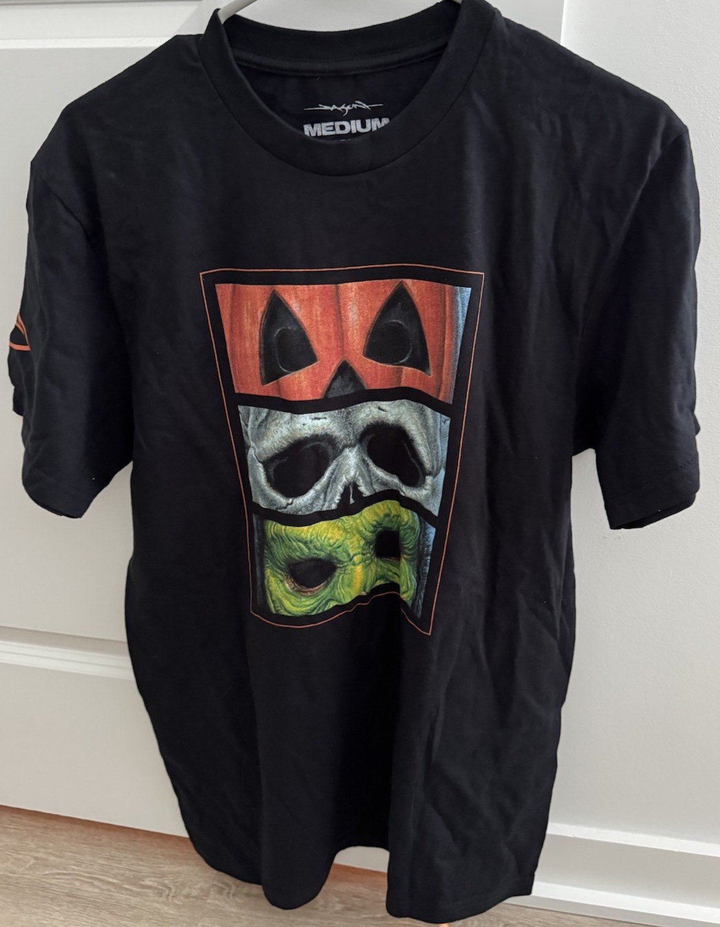 Jason Edmiston Rucking Fotten EWAF Eyes Without a Face Halloween T-Shirt Medium